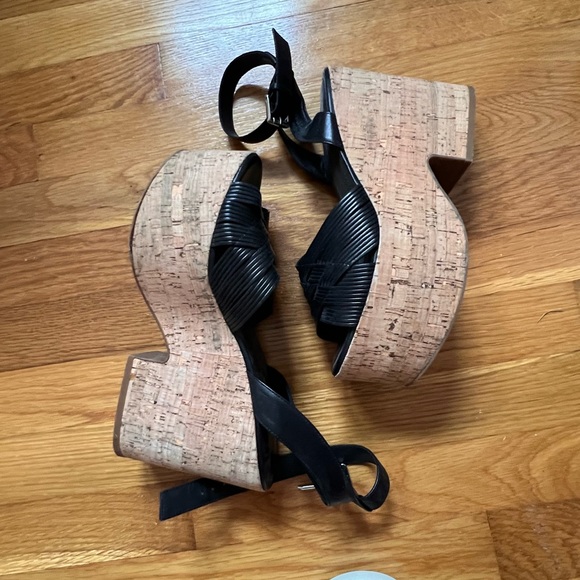 Sigerson Morrison Becca Leather Ankle Strap Sandal - Picture 5 of 6